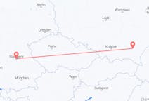 Vluchten van Rzeszów, Polen naar Neurenberg, Duitsland