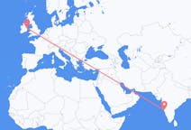 Flyrejser fra Goa til Dublin