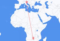 Flyg från Victoria Falls, Zimbabwe till Ancona, Zimbabwe