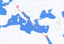 Flyreiser fra Hurghada, Egypt til Zürich, Sveits