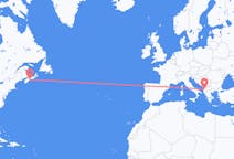Flyreiser fra Halifax, til Tirana
