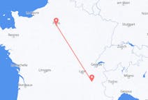 Flyg från Paris, Frankrike till Grenoble, Frankrike