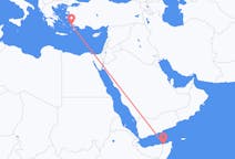 Flyreiser fra Bosaso, Somalia til Kos, Hellas