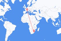 Flights from Pietermaritzburg, South Africa to Marseille, France