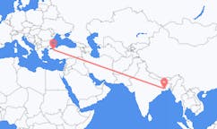 Flights from Kolkata, India to Bursa, Turkey