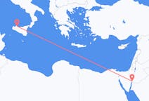 Flyreiser fra Eilat, Israel til Palermo, Italia