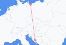 Flights from Split in Croatia to Szczecin in Poland