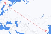 Flights from Ji an, China to Rovaniemi, Finland
