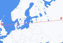 Fly fra Kirov til Edinburgh
