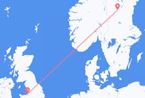 Flights from Sveg, Sweden to Liverpool, the United Kingdom