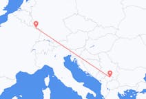 Flüge von Priština, Kosovo nach Saarbrücken, Deutschland