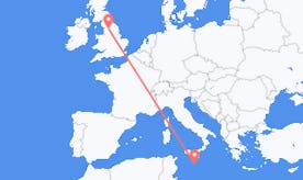 Flyrejser fra England til Malta