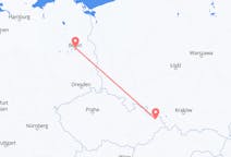 Vols de Berlin, Allemagne à Ostrava, Tchéquie