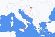 Flights from Osijek to Catania