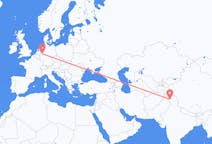 Loty z Śrinagar, Indie do Dortmundzie, Niemcy