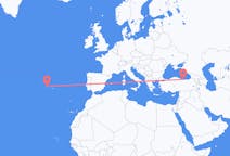 Flights from Giresun, Turkey to Pico Island, Portugal