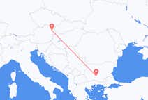 Flyreiser fra Plovdiv, til Vienna