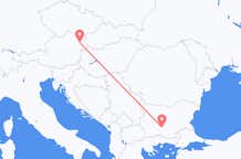 Vols de Plovdiv pour la Vienne