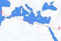 Voli from Al-Qasim, Arabia Saudita to Lisbona, Portogallo