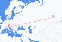 Flights from Krasnoyarsk, Russia to Venice, Italy