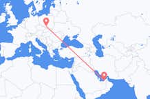 Flyreiser fra Abu Dhabi, til Katowice