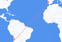 Flyrejser fra El Salvador, Chile til Faro, Portugal