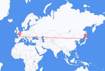 Flyg från Sapporo, Japan till Limoges, Frankrike