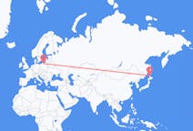 Flyreiser fra Wakkanai, Japan til Gdańsk, Polen