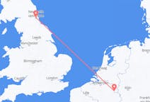 Flights from Maastricht, the Netherlands to Newcastle upon Tyne, the United Kingdom