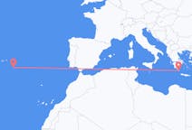 Flights from Santa Maria Island, Portugal to Kythira, Greece