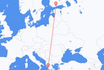 Рейсы из Превеза, Греция в Хельсинки, Финляндия