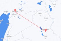 Flyrejser fra Baghdad til Gaziantep