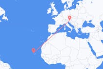 Flights from São Vicente in Cape Verde to Klagenfurt in Austria