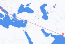 Flights from Karachi to Pescara