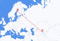 Flyreiser fra Tasjkent, Usbekistan til Karleby, Finland