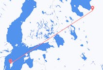 Loty z miasta Arkhangelsk do miasta Visby (Dania)