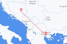Vluchten van Thessaloniki naar Sarajevo