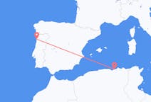 出发地 阿尔及利亚出发地 吉杰尔目的地 葡萄牙波尔图的航班