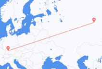 Flyg från Perm till Stuttgart