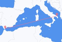 Flyreiser fra Gibraltar, til Brindisi