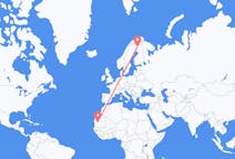 Flights from Atar, Mauritania to Kittil?, Finland