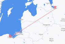 Fly fra Pskov til Gdańsk