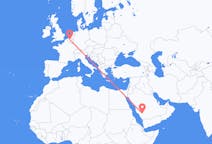 Flyg från Bisha, Saudiarabien till Bryssel, Belgien