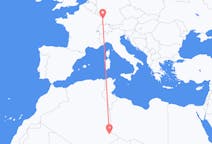 Flyg från Djanet, Algeriet till Strasbourg, Frankrike
