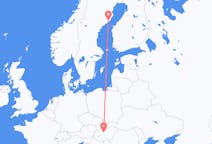出发地 匈牙利布达佩斯目的地 瑞典于默奥的航班
