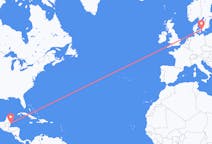 Flyrejser fra Caye Caulker til København