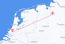 Flyreiser fra Rotterdam, Nederland til Bremen, Tyskland