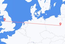 Flyrejser fra Warszawa til Liverpool