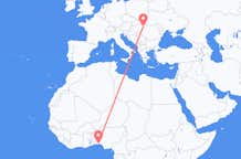 Flights from Lagos to Debrecen