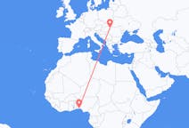 Flyrejser fra Lagos til Debrecen